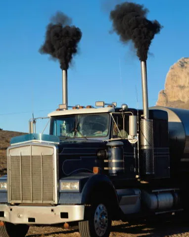 Diesel exhaust soot under the microscope